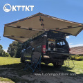 270° khaki outdoor camping Scalloped car roof awning